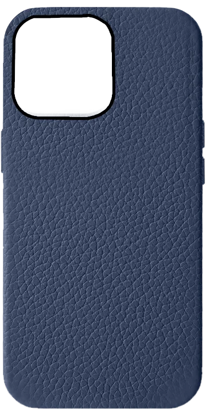 Melkco iPhone 13 Pro Max Origin Paris Leather Cover - Dark Blue - Tashqila Melkco iPhone 13 Pro Max Origin Paris Leather Cover - Dark Blue - Tashqila